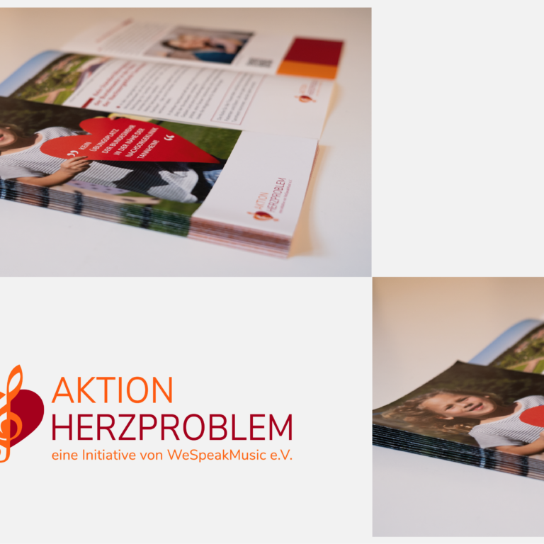 Flyer für die Aktion Herzproblem
