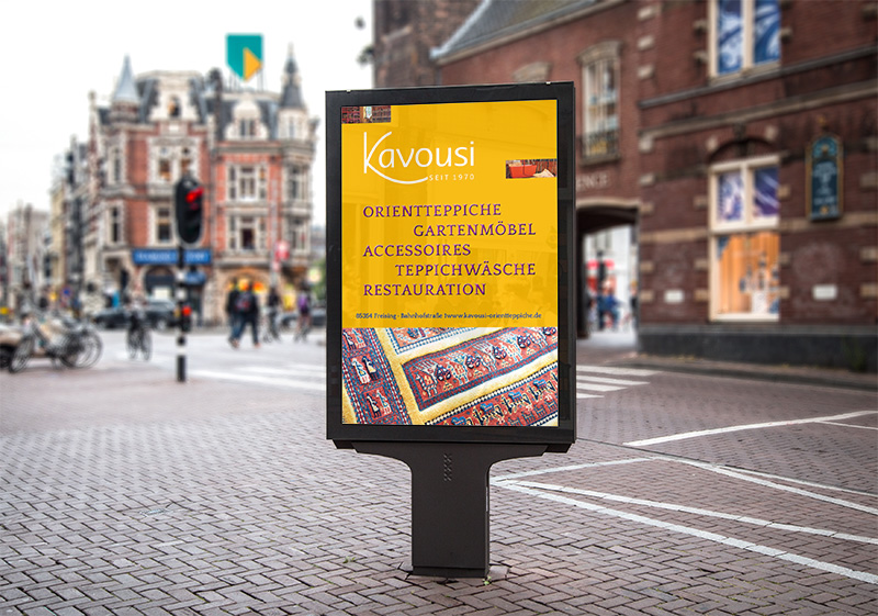 Leuchtkasten Plakat